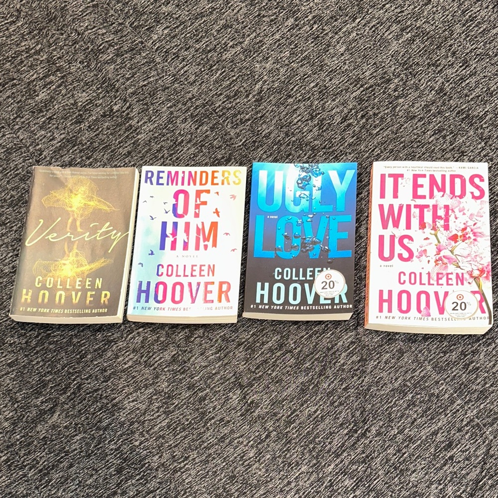 Four Colleen Hoover Books